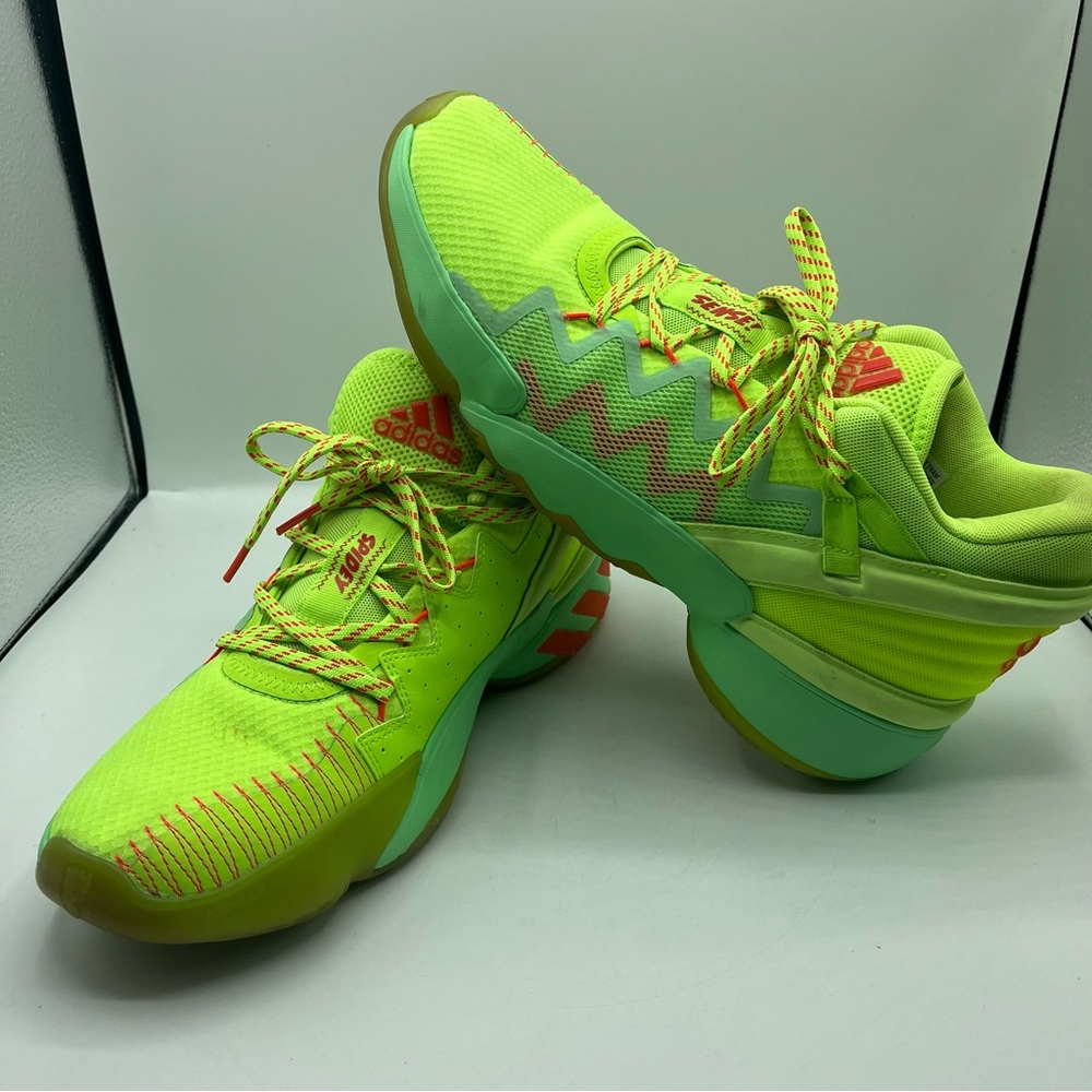 ADIDAS D.O.N. Issue #2 Marvel Spidey Sense Donovan Mitchell Sz 11.5  FU7385